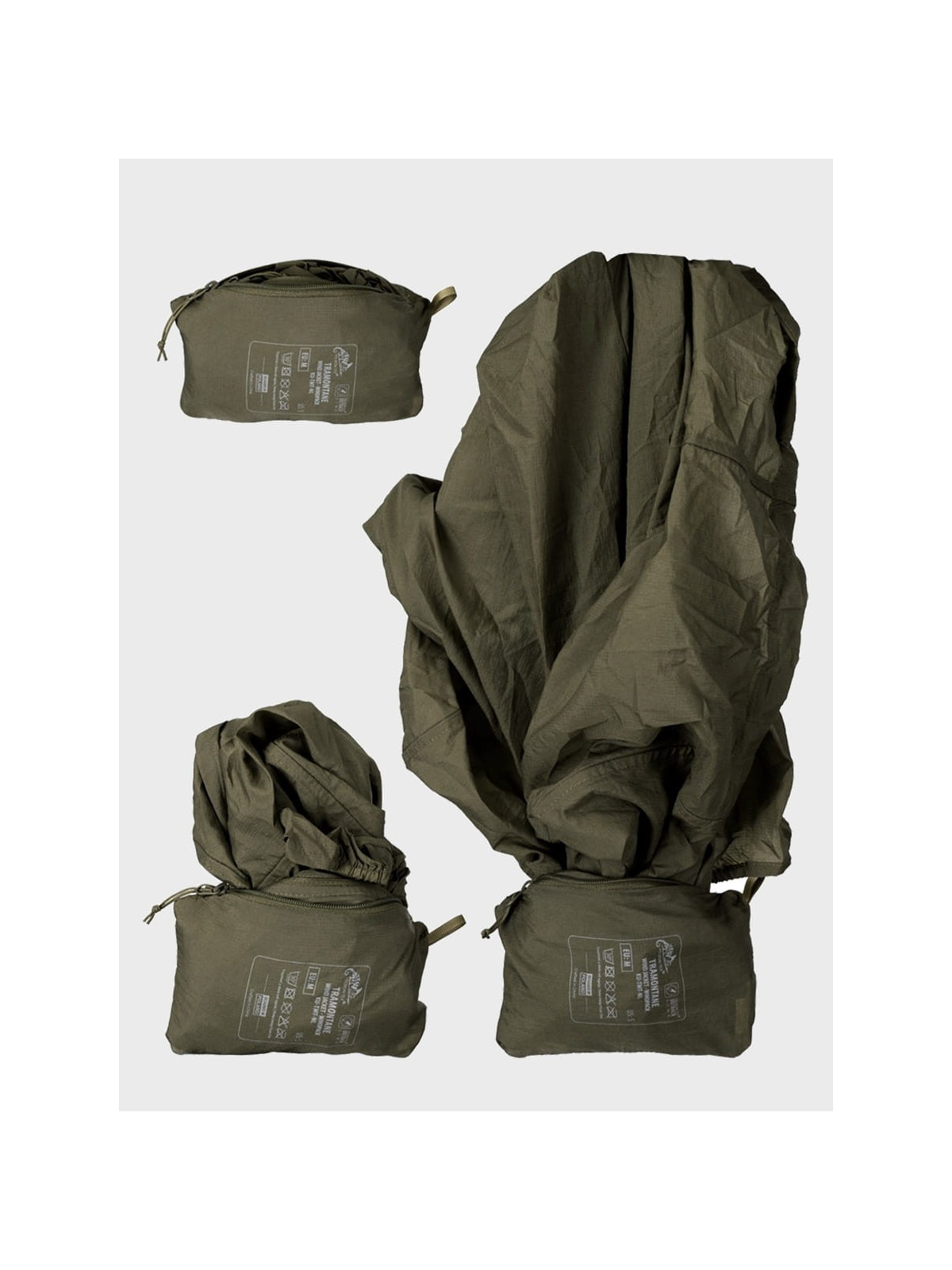 HELIKON-TEX Kurtka wiatrówka TRAMONTANE WINDPACK PL woodland WZ.93 XXL