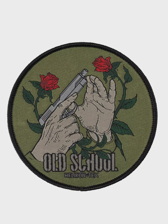 HELIKON-TEX Naszywka Old School Morale Patch oliwkowy