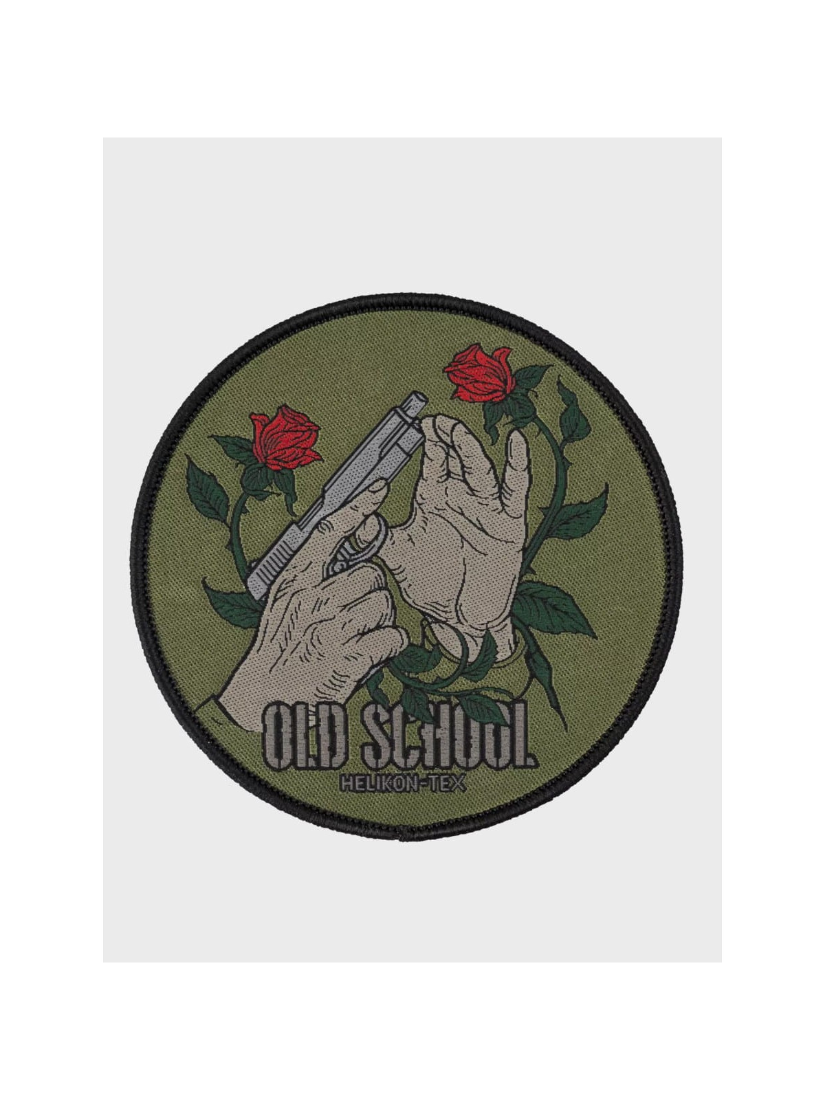 HELIKON-TEX Naszywka Old School Morale Patch oliwkowy