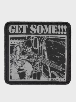 HELIKON-TEX Naszywka Get Some! Morale Patch czarna