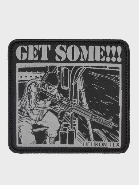 HELIKON-TEX Naszywka Get Some! Morale Patch czarna
