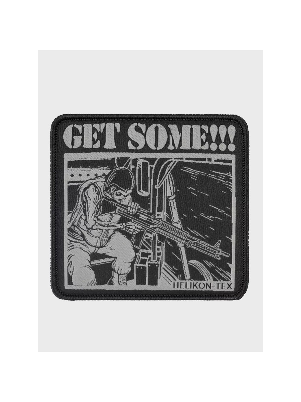 HELIKON-TEX Naszywka Get Some! Morale Patch czarna