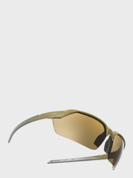 HELIKON-TEX Okulary ochronne przeciwsłoneczne z pokrowcem TrinRay Set Brązowe