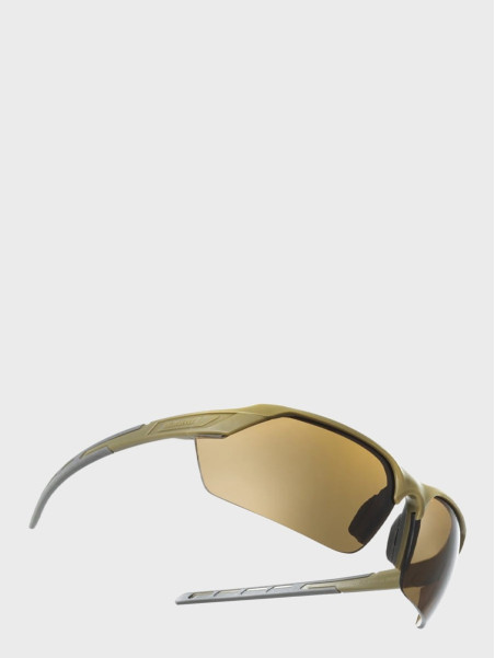 HELIKON-TEX Okulary ochronne przeciwsłoneczne z pokrowcem TrinRay Set Brązowe
