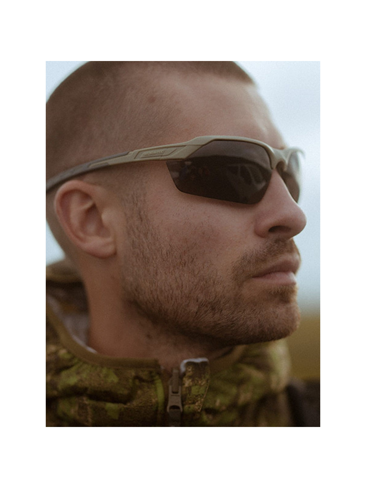 HELIKON-TEX Okulary ochronne przeciwsłoneczne z pokrowcem TrinRay Set Czarne