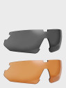 HELIKON-TEX Okulary ochronne z Pokrowcem i Wymiennymi Szkłami Zestaw LanRay Shooting Pro Set
