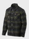 HELIKON-TEX Koszula w Kratę Ocieplana Winter Warden Czarno-żółta XXL