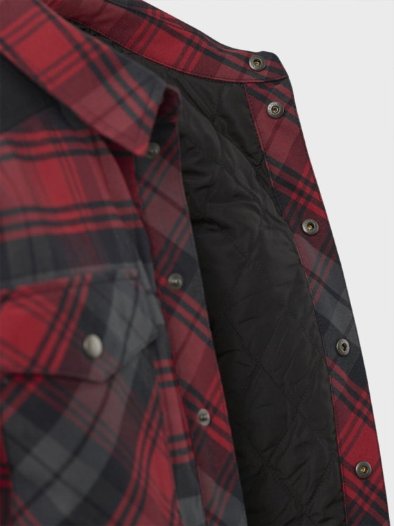 HELIKON-TEX Koszula w Kratę Ocieplana Winter Warden Czarno-żółta XXL