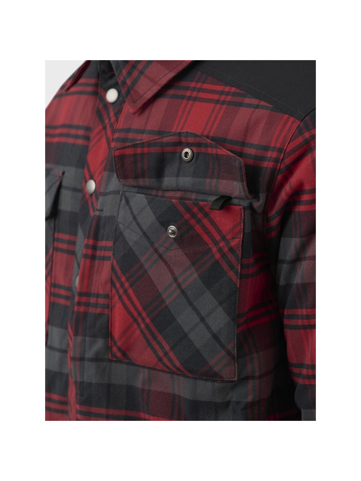 HELIKON-TEX Koszula w Kratę Ocieplana Winter Warden Czerwono-szara XXL