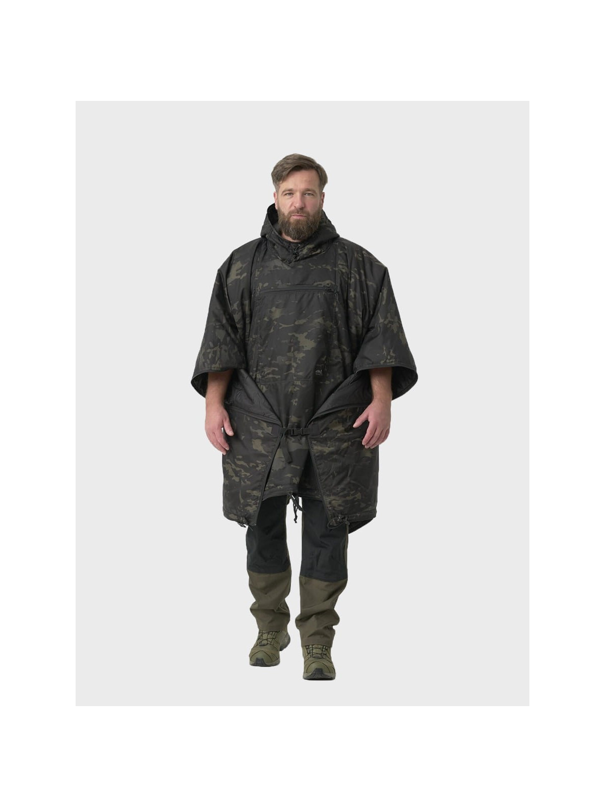 HELIKON-TEX PELERYNA PRZECIWDESZCZOWA SWAGMAN ROLL Multicam Black