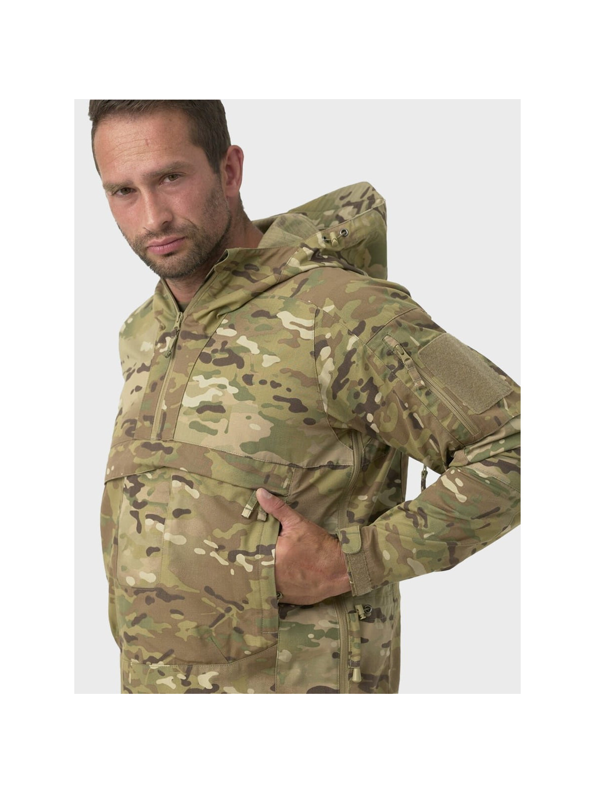 HELIKON-TEX Kurtka kangurka Anorak TRACER Rip-Stop Multicam 3XL