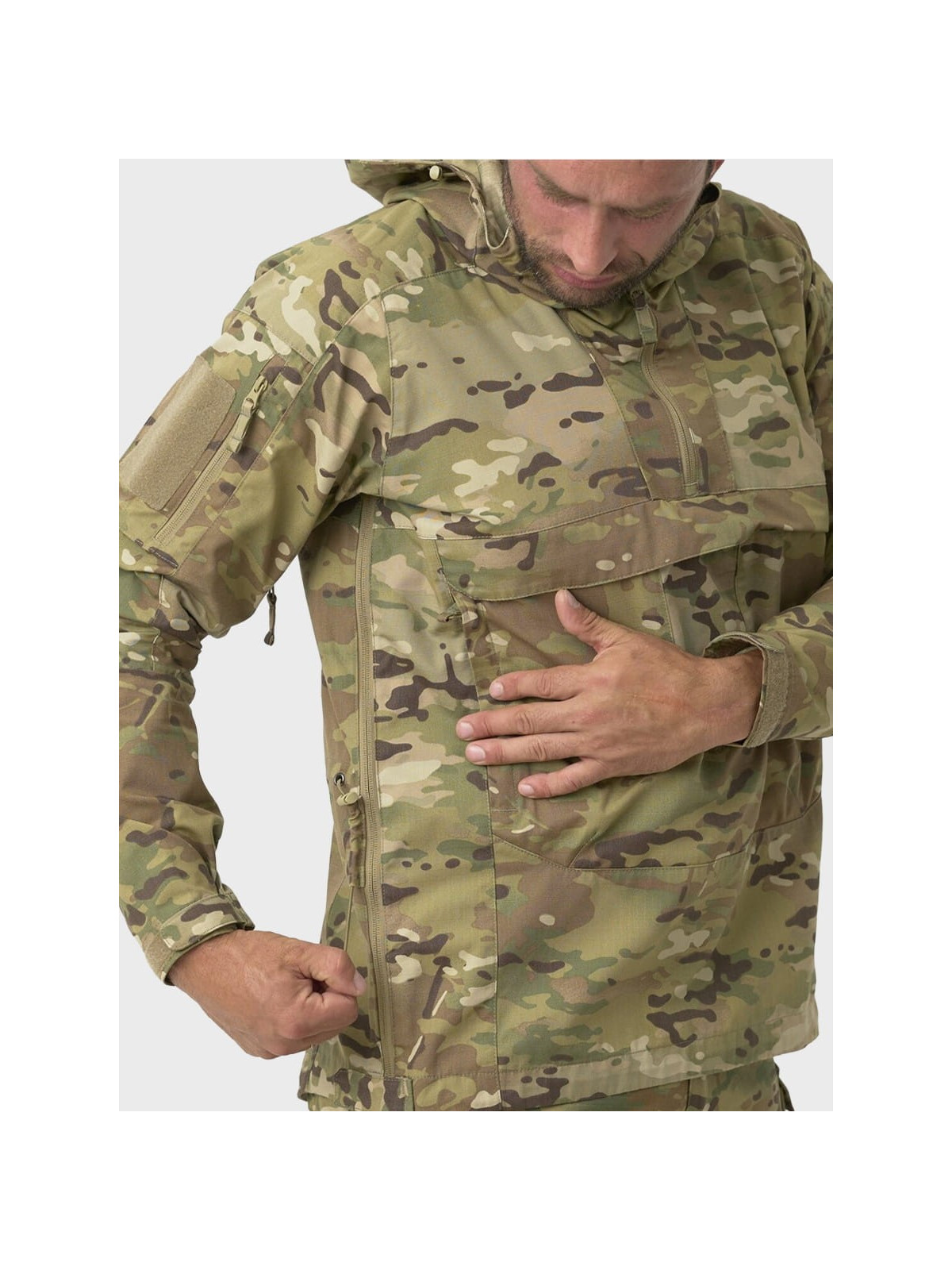 HELIKON-TEX Kurtka kangurka Anorak TRACER Rip-Stop Multicam 3XL