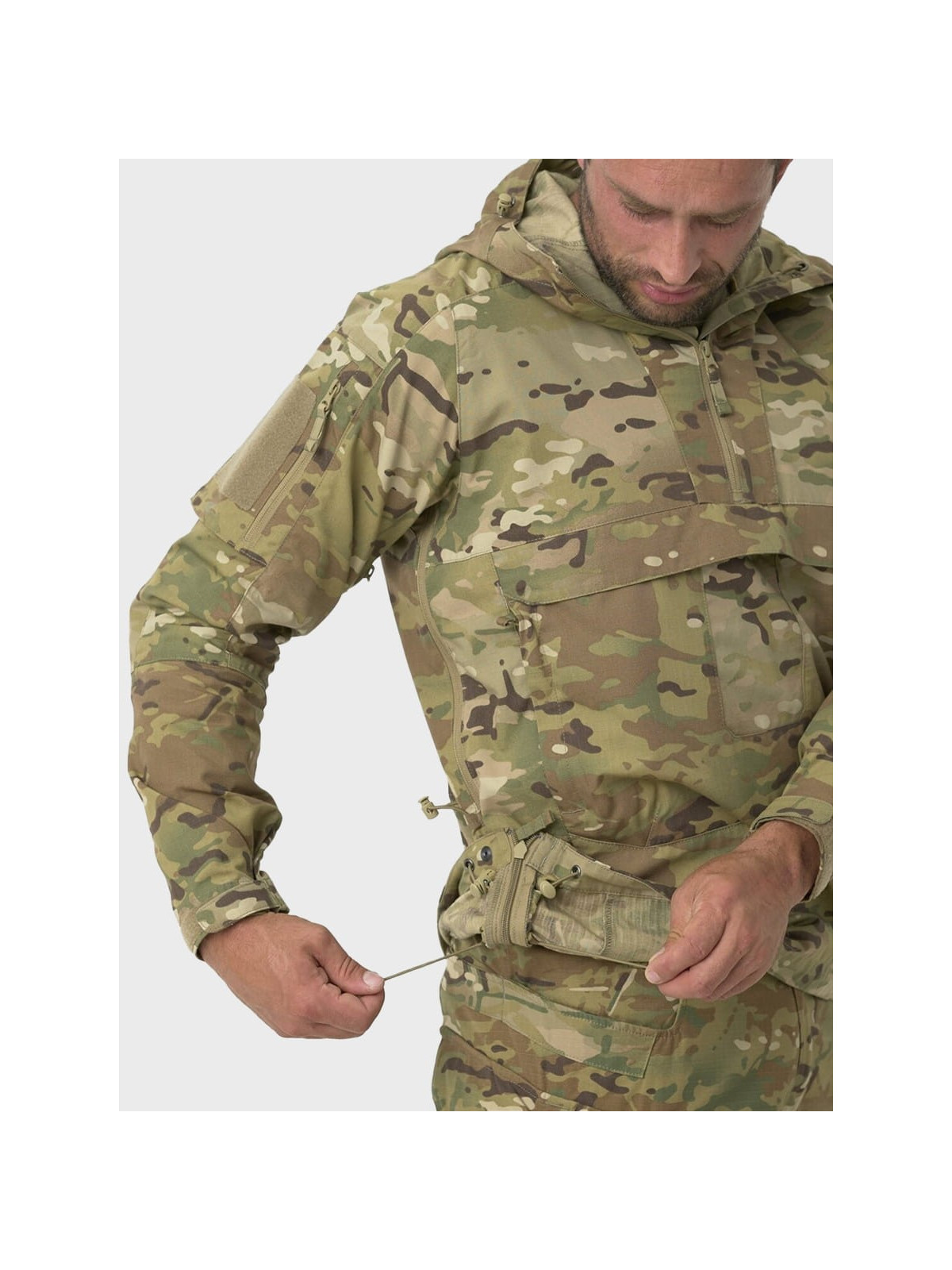 HELIKON-TEX Kurtka kangurka Anorak TRACER Rip-Stop Multicam 3XL