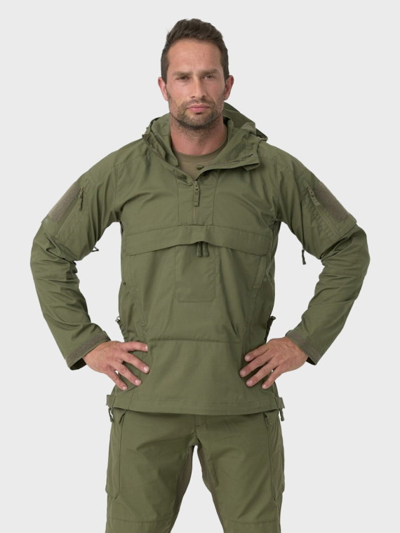 HELIKON-TEX Kurtka kangurka Anorak TRACER Rip-Stop oliwkowa 3XL
