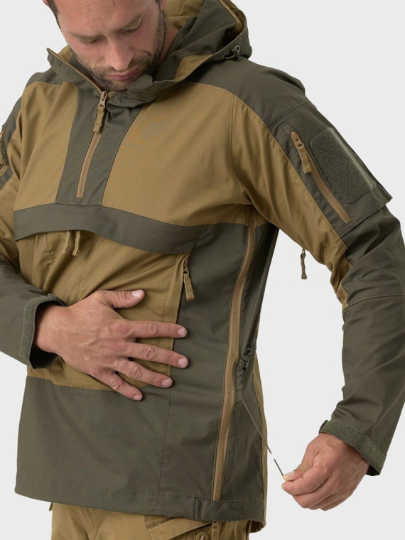 HELIKON-TEX Kurtka kangurka Anorak TRACER Rip-Stop oliwkowa 3XL
