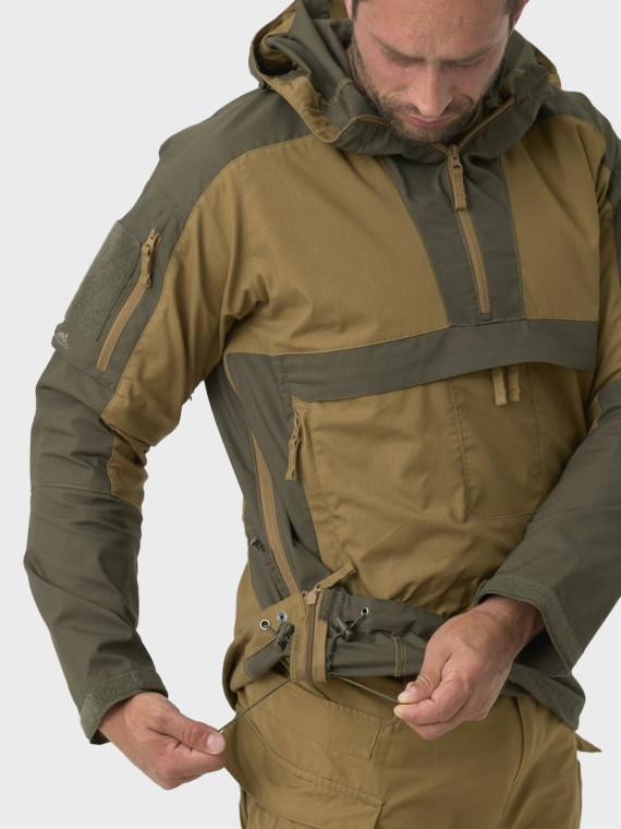 HELIKON-TEX Kurtka kangurka Anorak TRACER Rip-Stop oliwkowa 3XL