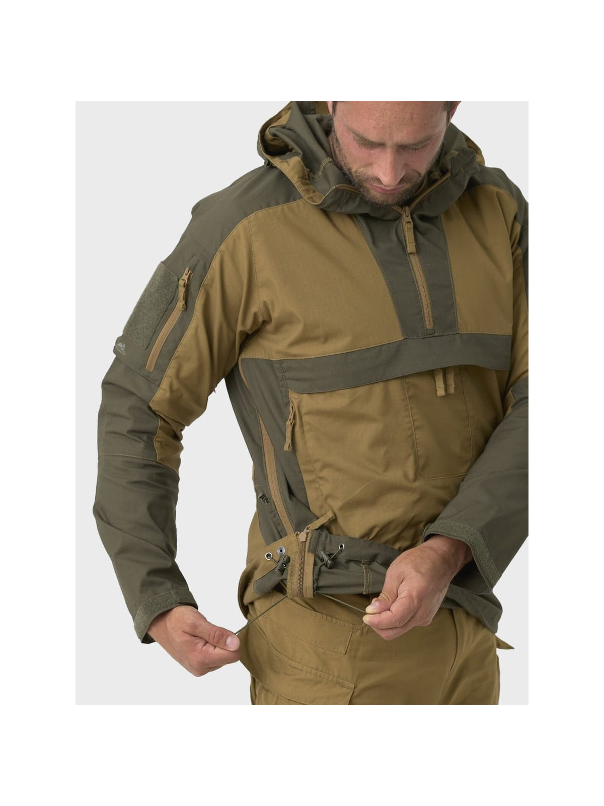 HELIKON-TEX Kurtka kangurka Anorak TRACER Rip-Stop oliwkowa 3XL