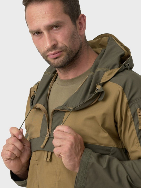 HELIKON-TEX Kurtka kangurka Anorak TRACER Rip-Stop oliwkowa 3XL