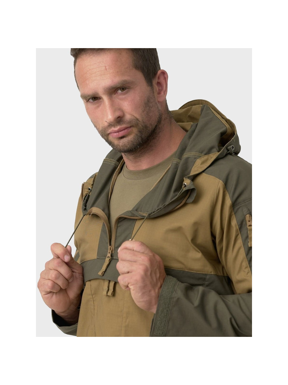 HELIKON-TEX Kurtka kangurka Anorak TRACER Rip-Stop oliwkowa 3XL