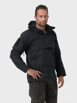 HELIKON-TEX Kurtka kangurka Anorak TRACER Rip-Stop czarna 3XL