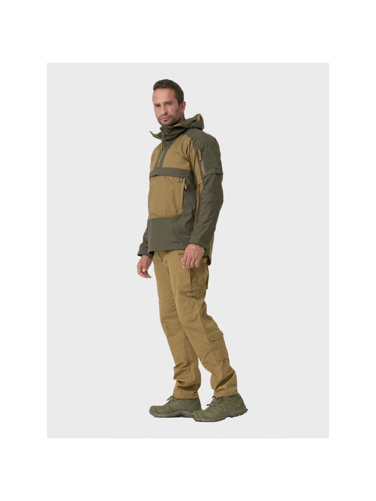 HELIKON-TEX Kurtka kangurka Anorak TRACER Rip-Stop czarna 3XL