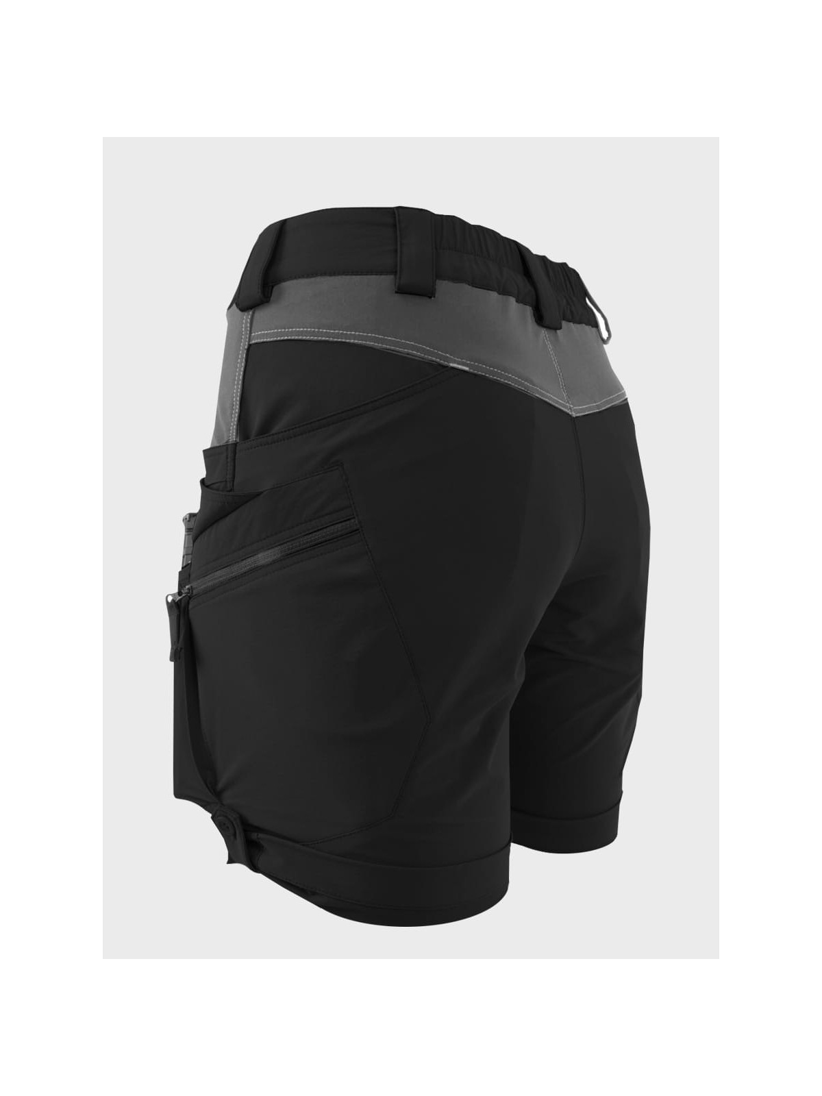 HELIKON-TEX KRÓTKIE SPODENKI DAMSKIE OTP 8.5 SHADOW GREY/CZARNE 3XL