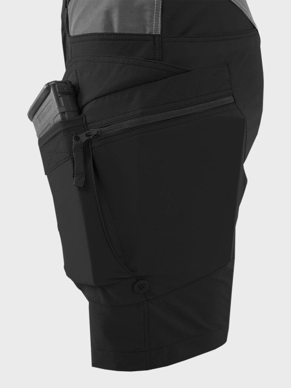 HELIKON-TEX KRÓTKIE SPODENKI DAMSKIE OTP 8.5 SHADOW GREY/CZARNE 3XL