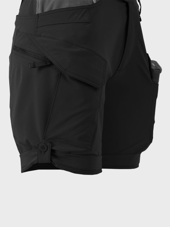 HELIKON-TEX KRÓTKIE SPODENKI DAMSKIE OTP 8.5 SHADOW GREY/CZARNE 3XL