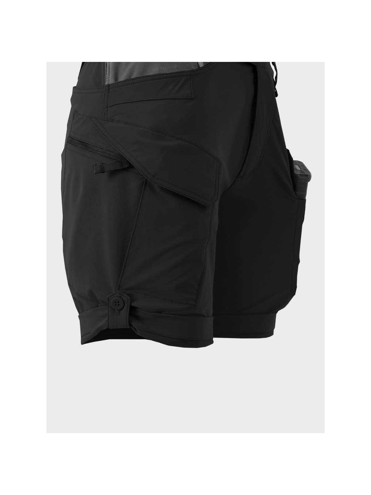 HELIKON-TEX KRÓTKIE SPODENKI DAMSKIE OTP 8.5 SHADOW GREY/CZARNE 3XL