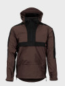 HELIKON-TEX KURTKA KANGURKA ANORAK WOODSMAN CZARNO-BRĄZOWA 3XL