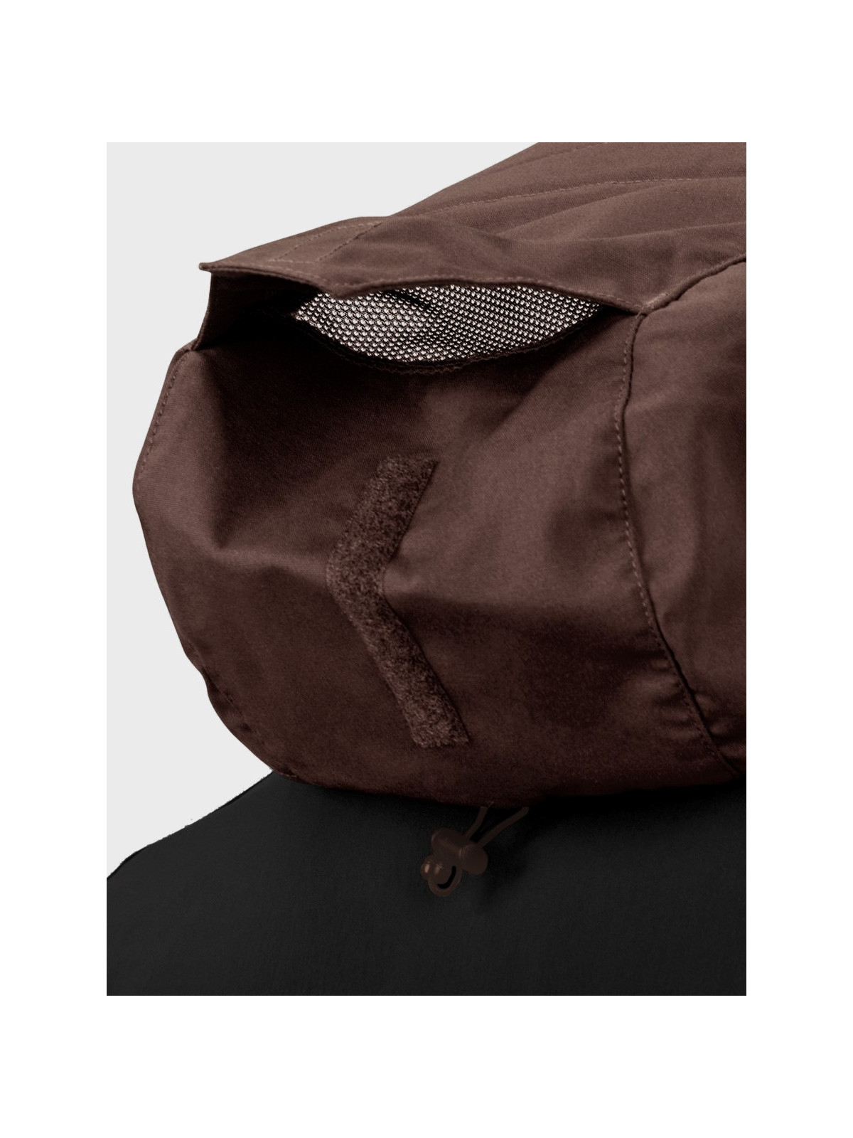 HELIKON-TEX KURTKA KANGURKA ANORAK WOODSMAN CZARNO-BRĄZOWA 3XL