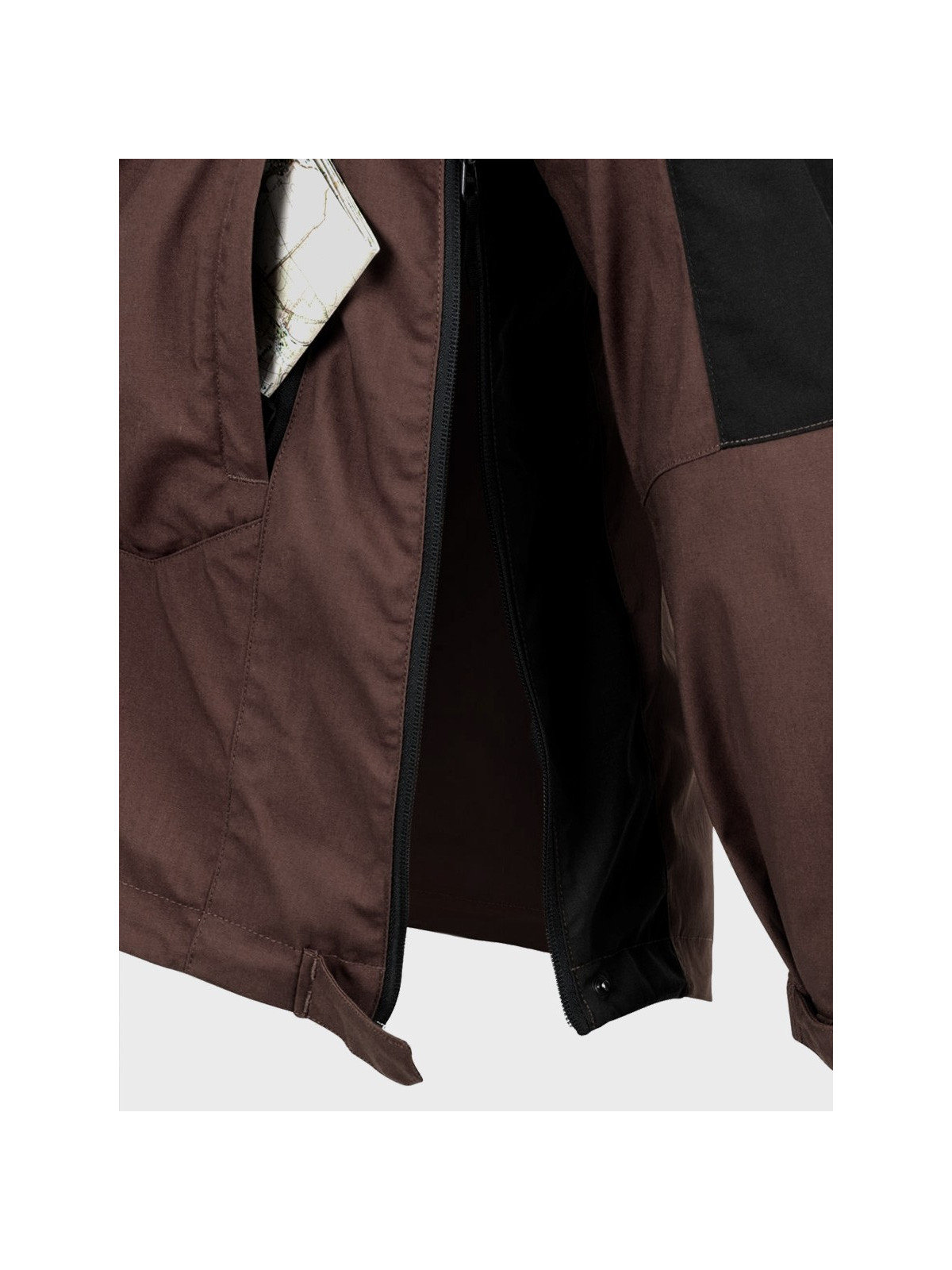 HELIKON-TEX KURTKA KANGURKA ANORAK WOODSMAN CZARNO-BRĄZOWA 3XL