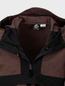 HELIKON-TEX KURTKA KANGURKA ANORAK WOODSMAN CZARNO-BRĄZOWA 3XL