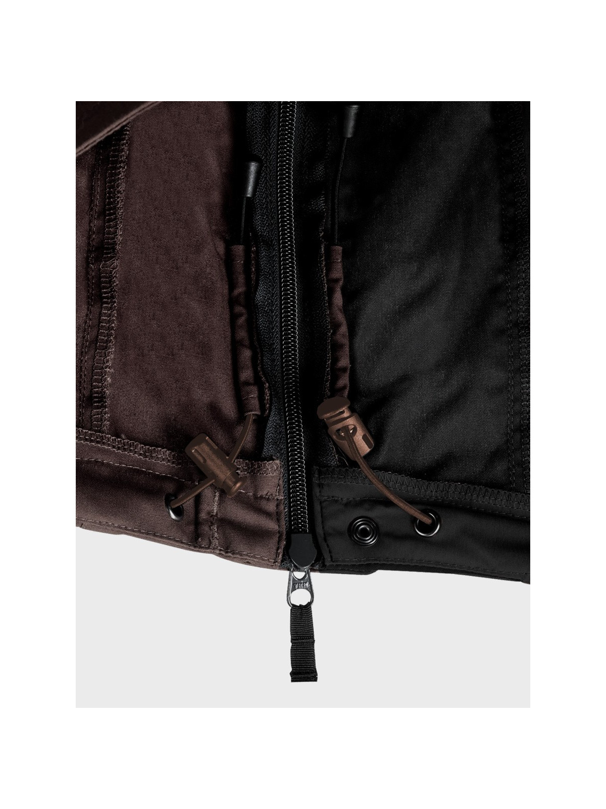 HELIKON-TEX KURTKA KANGURKA ANORAK WOODSMAN CZARNO-BRĄZOWA 3XL