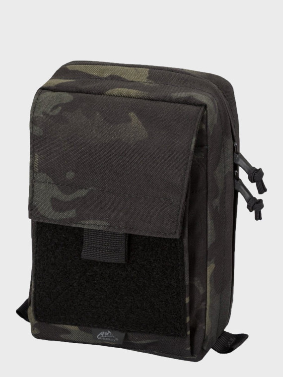 HELIKON-TEX KIESZEŃ ZASOBNIK URBAN ADMIN POUCH O.03 VELCRO MULTICAM BLACK