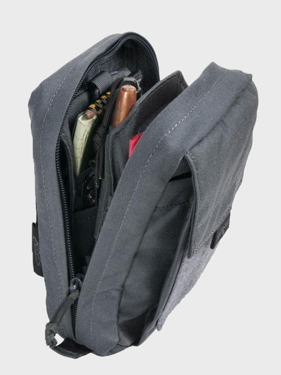 HELIKON-TEX KIESZEŃ ZASOBNIK URBAN ADMIN POUCH O.03 VELCRO MULTICAM BLACK