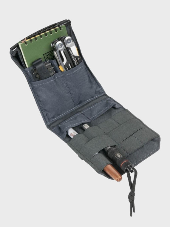 HELIKON-TEX KIESZEŃ ZASOBNIK URBAN ADMIN POUCH O.03 VELCRO MULTICAM BLACK