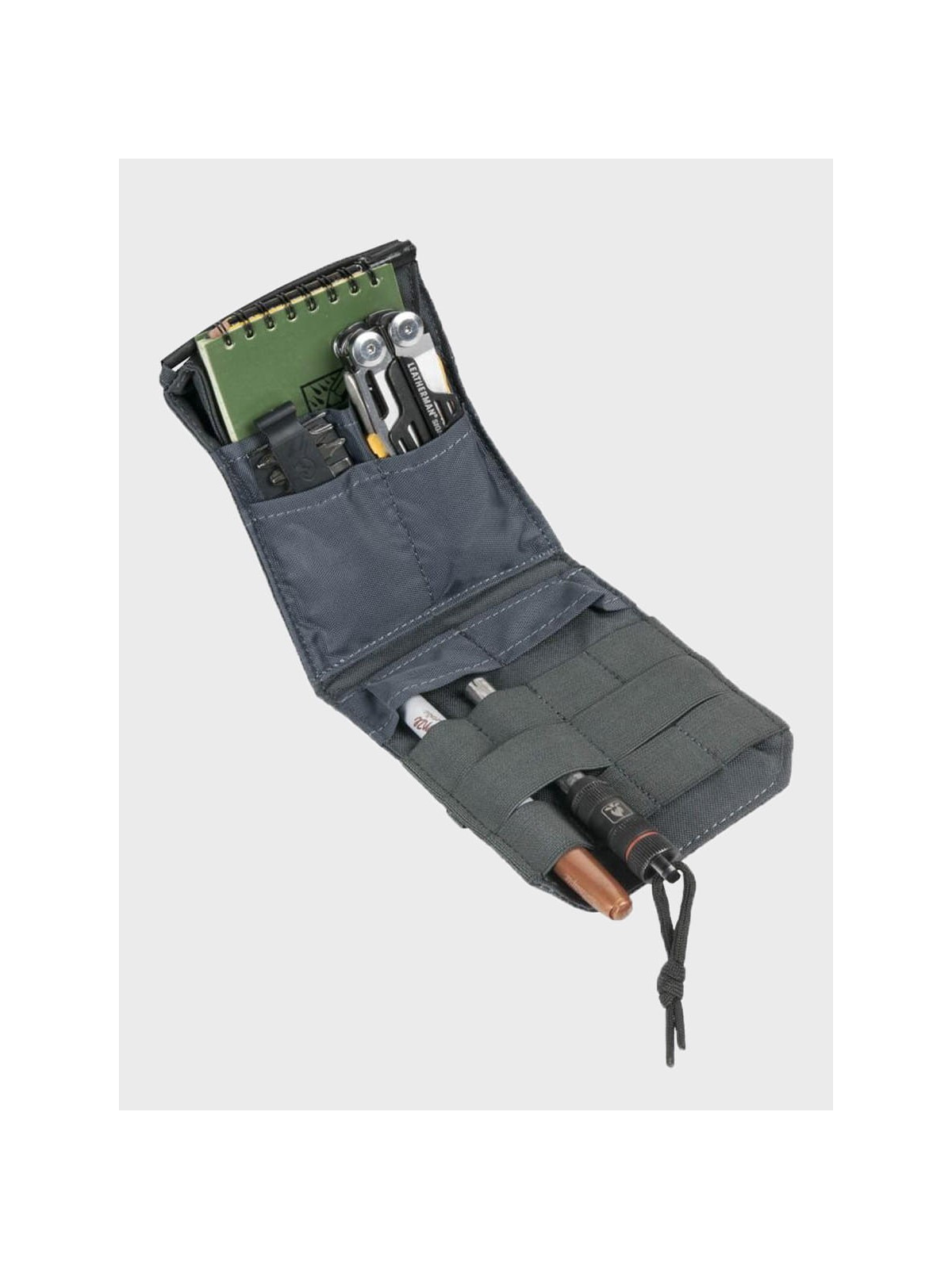 HELIKON-TEX KIESZEŃ ZASOBNIK URBAN ADMIN POUCH O.03 VELCRO MULTICAM BLACK