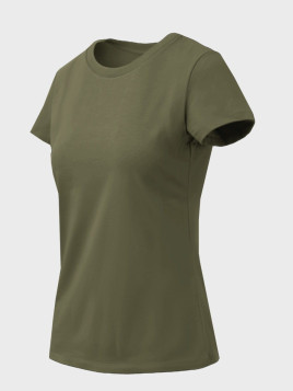 HELIKON-TEX Koszulka Damska Slim Organic Oliwkowa L