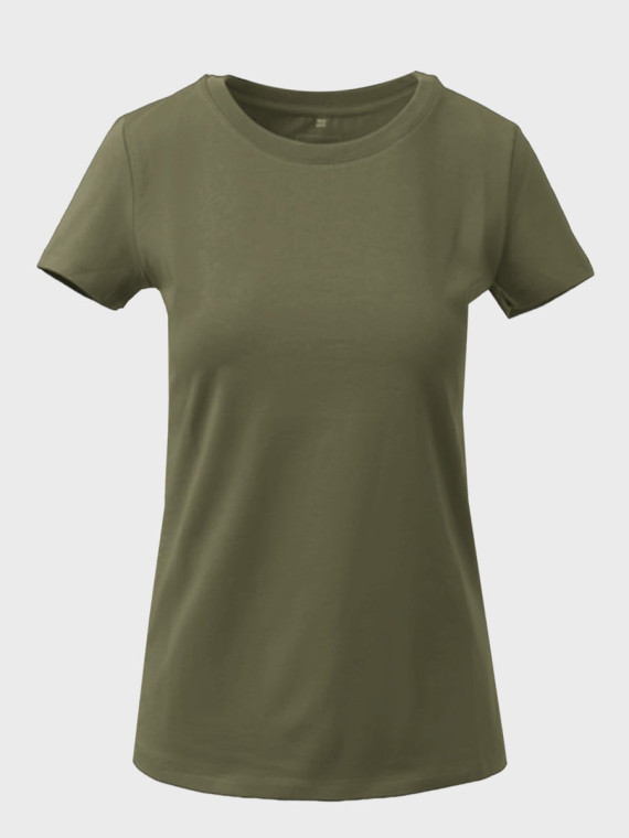 HELIKON-TEX Koszulka Damska Slim Organic Oliwkowa L