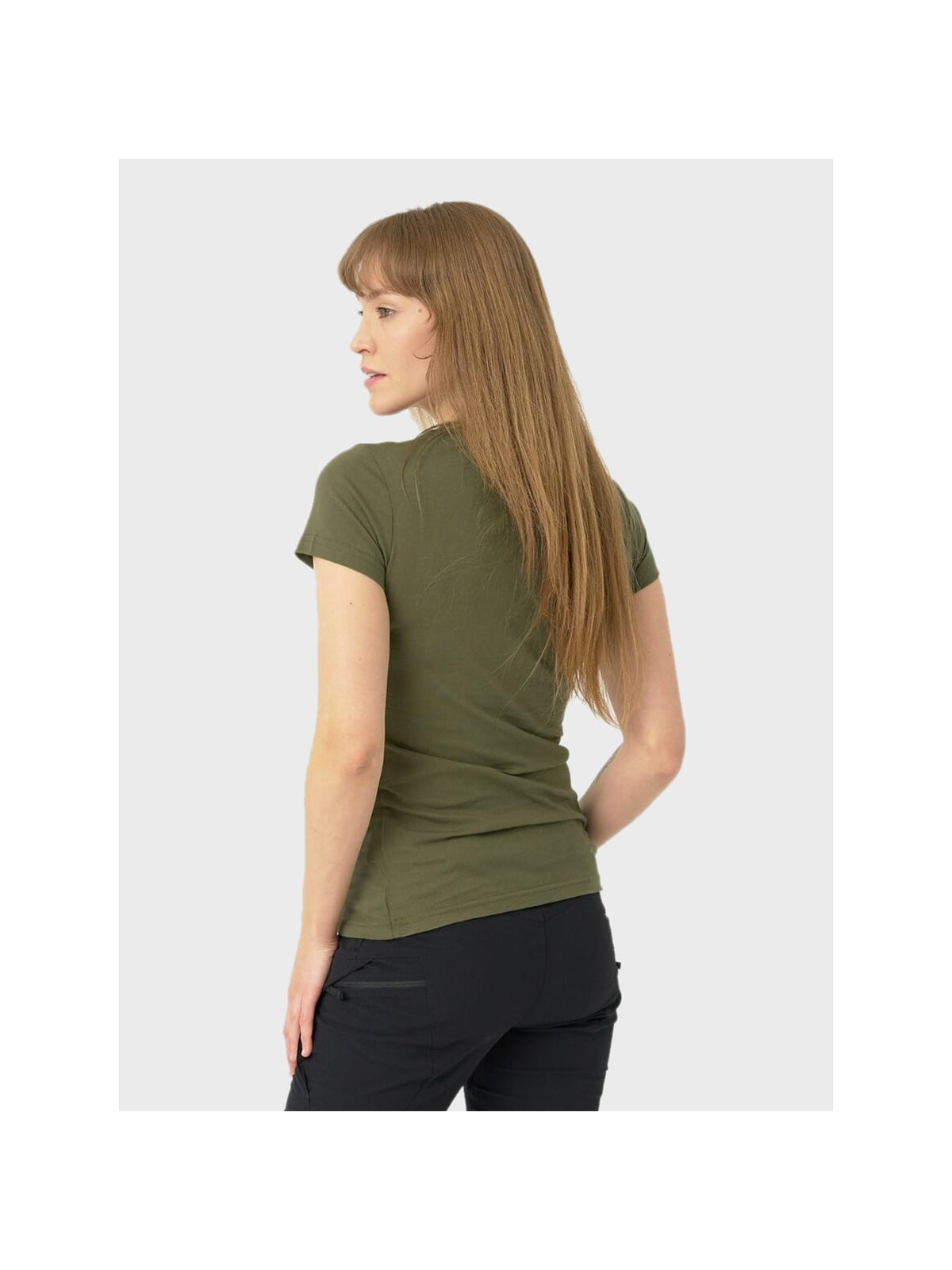 HELIKON-TEX Koszulka Damska Slim Organic Oliwkowa L
