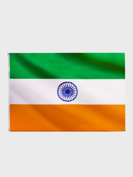 FOSCO INDUSTRIES Flaga na maszt Indii Indie 98 x 148 cm