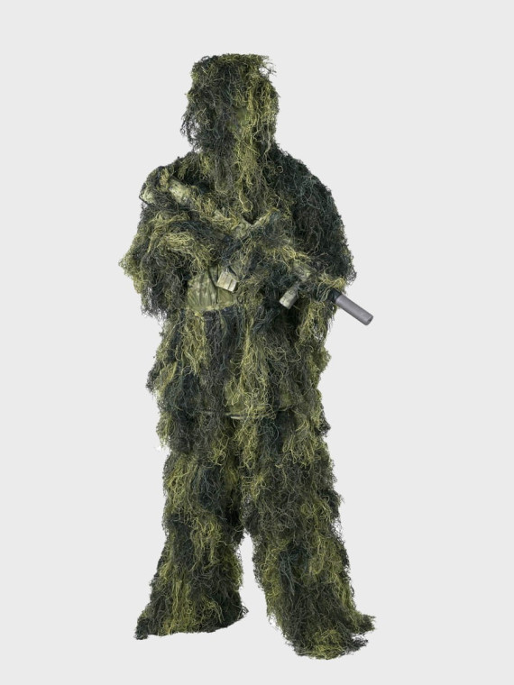HELIKON-TEX Strój Maskujacy Ghillie Suit Zestaw Spodnie Bluza Digital Woodland XL