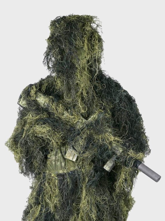 HELIKON-TEX Strój Maskujacy Ghillie Suit Zestaw Spodnie Bluza Digital Woodland XL