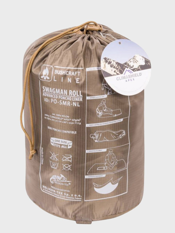HELIKON-TEX PELERYNA PRZECIWDESZCZOWA SWAGMAN ROLL POMARAŃCZOWA