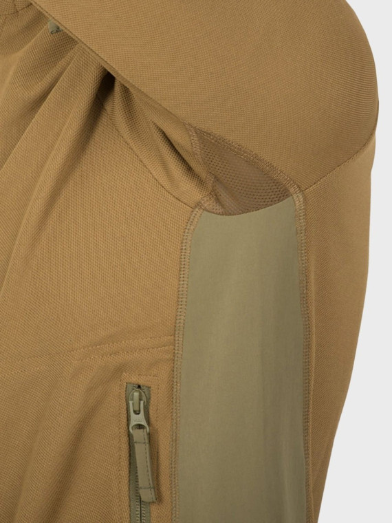 HELIKON-TEX BLUZA POLAROWA RANGE HOODIE TOPCOOL OLIWKOWO-CZARNA 3XL