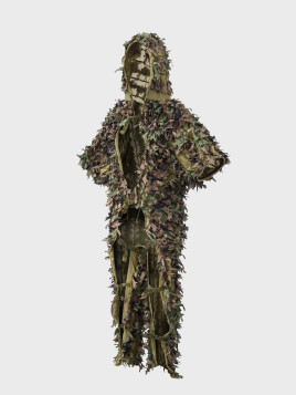 HELIKON-TEX STRÓJ MASKUJĄCY LEAF GHILLIE SET KAMUFLAŻ US WOODLAND