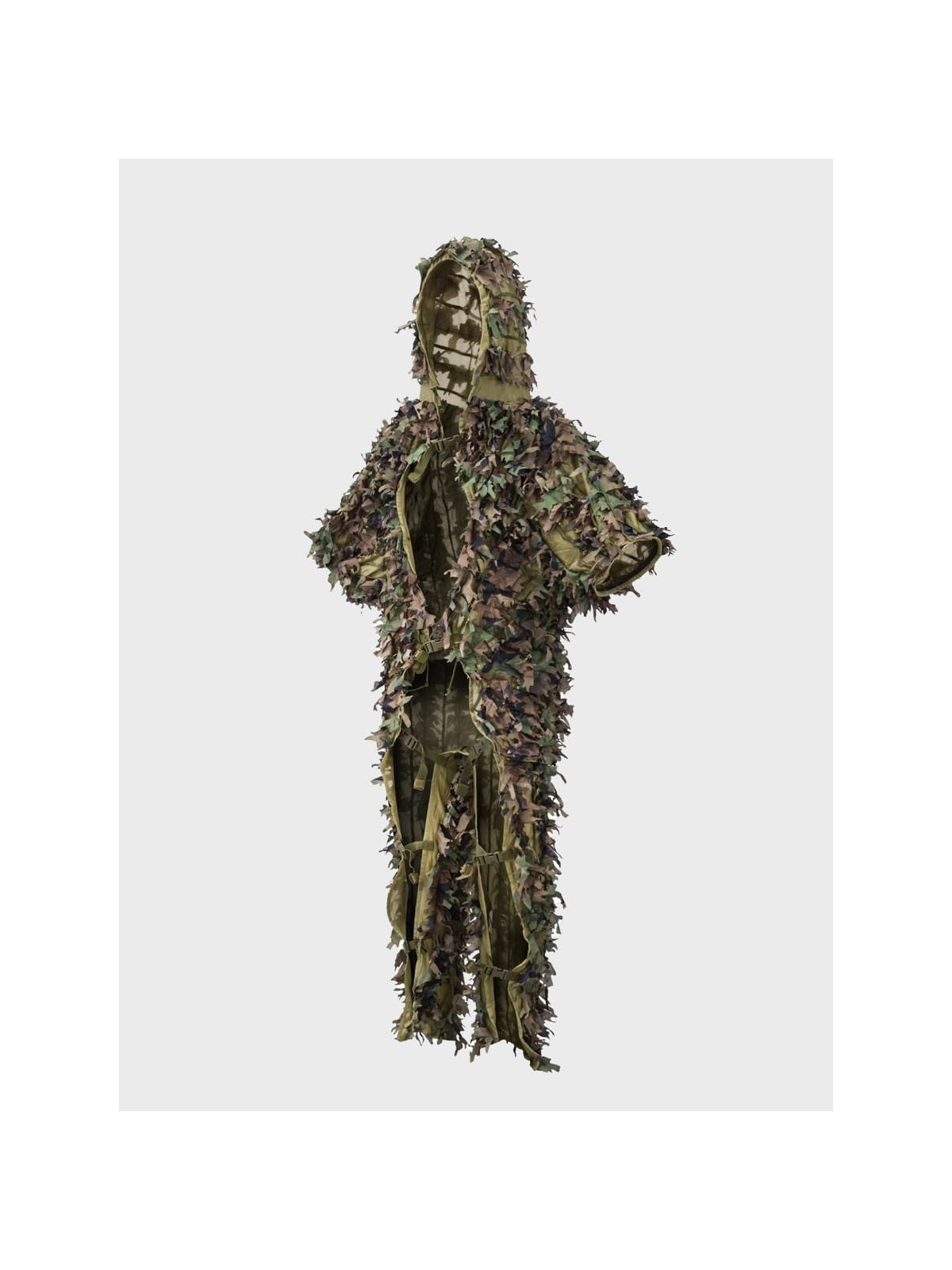 HELIKON-TEX STRÓJ MASKUJĄCY LEAF GHILLIE SET KAMUFLAŻ US WOODLAND