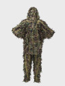 HELIKON-TEX STRÓJ MASKUJĄCY LEAF GHILLIE SET KAMUFLAŻ US WOODLAND