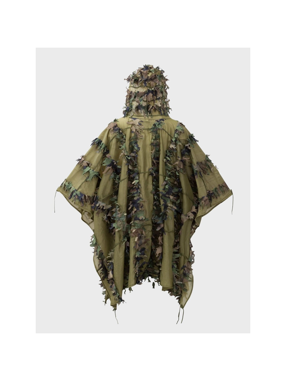 HELIKON-TEX PELERYNA KAMUFLUJĄCA LEAF GHILLIE PONCHO US WOODLAND